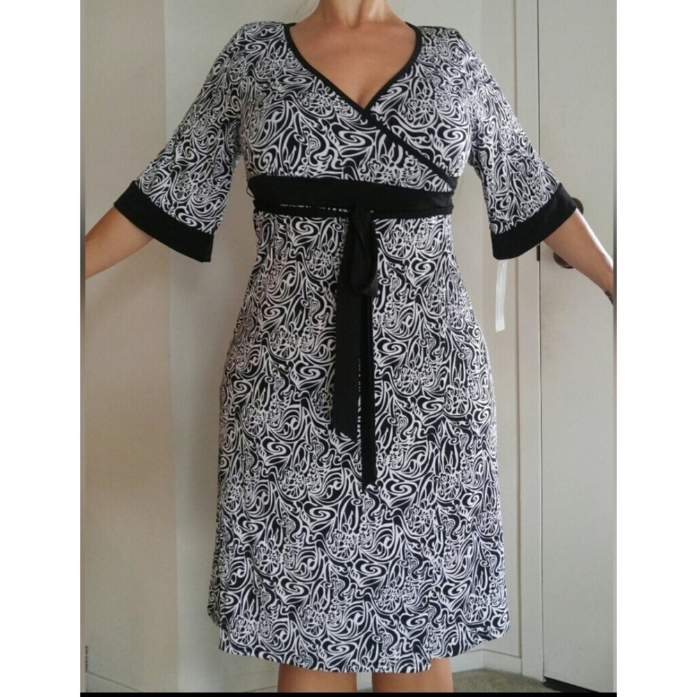 With tags M Faith passion wrap dress